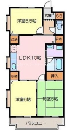 フォレストマンション杉並の物件間取画像